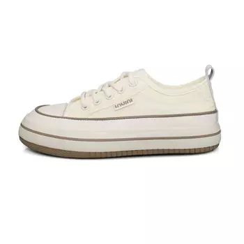 Холщовые кеды женские низкие бежевый B10Crown