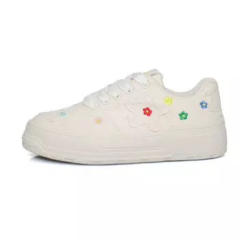 Холщовые кеды женские низкие бежевый B10Crown