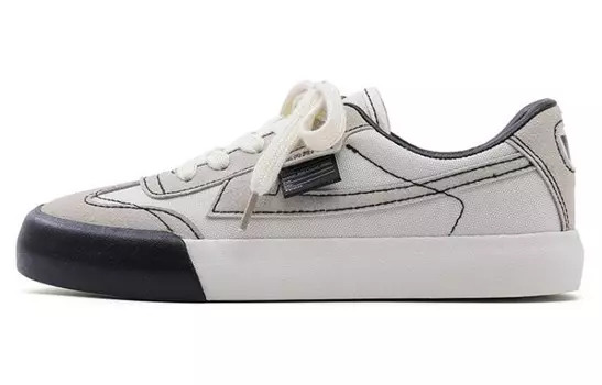 Холщовые кеды женские низкие черный Warrior