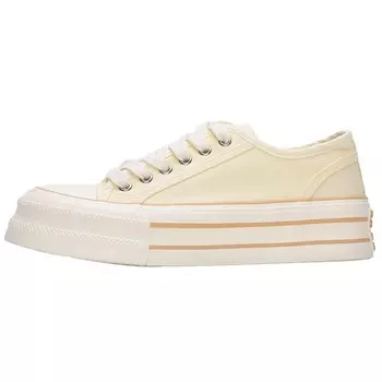 Холщовые кеды женские с низким верхом Abcfjg, черный