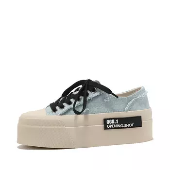 Холщовые кеды женские с низким верхом Bellalily, синий