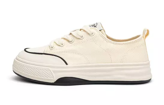 Холщовые кеды женские с низким верхом Dafu Leaps Forward, цвет Burgundy