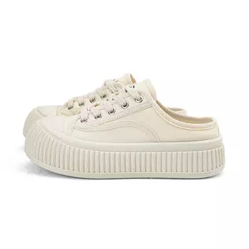 Холщовые кеды женские с низким верхом Deerway, бежевый