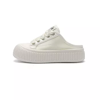 Холщовые кеды женские с низким верхом Feiyue, серый