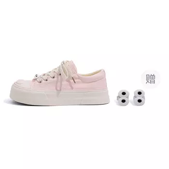 Холщовые кеды женские с низким верхом Huanqiu, бежевый