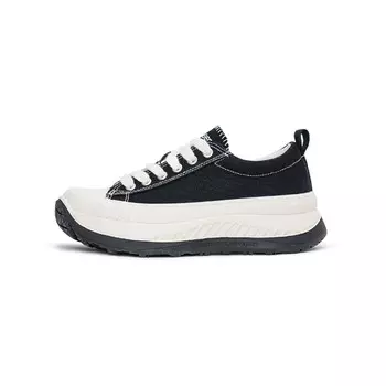 Холщовые кеды женские с низким верхом Humanism 1986, фиолетовый