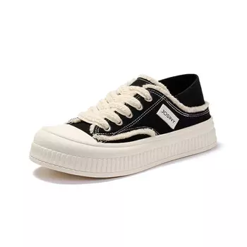 Холщовые кеды женские с низким верхом Josiny, черный