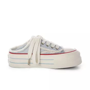 Холщовые кеды женские с низким верхом Lovely You, бежевый