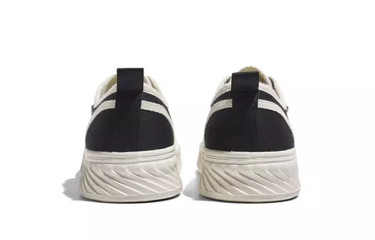 Холщовые кеды женские с низким верхом Renben, черный