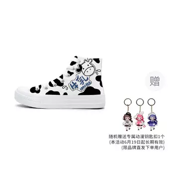 Холщовые кеды женские высокие молочные A&M, цвет Milk