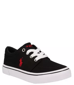 Холщовые кроссовки Faxon X для мальчиков Polo Ralph Lauren (для малышей), черный