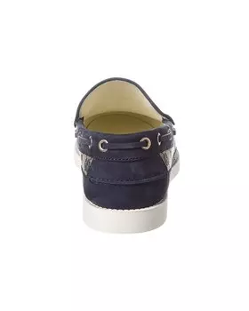 Холщовые мокасины Gucci, бежевый