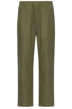 Холщовые поварские брюки Service Works, зеленый