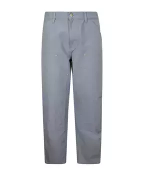 Холщовые рабочие брюки с двойным коленом Carhartt Wip, серый