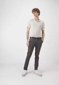 Холщовые штаны Jpstmarco Jjdave With Belt Jack & Jones, серый