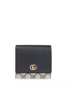 Холщовый кошелек GG Gucci, черный