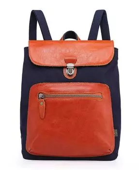 Холщовый рюкзак с покрытием Valley Trail TSD BRAND, синий