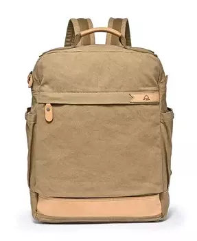 Холщовый рюкзак Tilia TSD BRAND, коричневый/бежевый