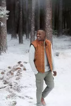 Холщовый жилет Fatface Ward Fat Face, коричневый