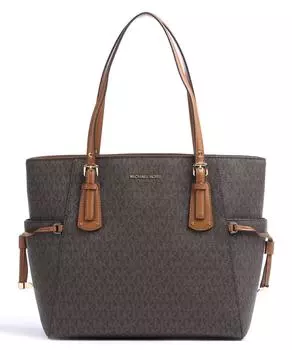 Холст-Шопер Voyager Michael Kors, коричневый