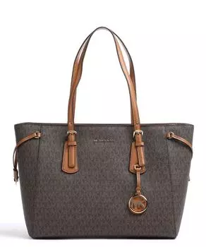 Холст-Шопер Voyager Michael Kors, коричневый