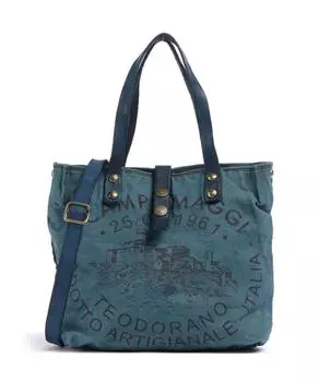 Холст шоппер Campomaggi, синий