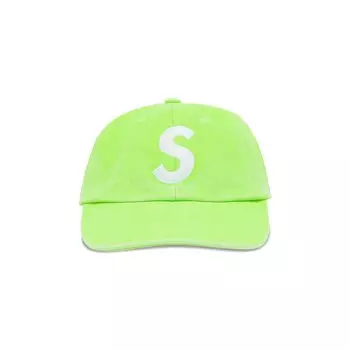Холст Supreme Pigment S с логотипом, 6 панелей, цвет Лайм