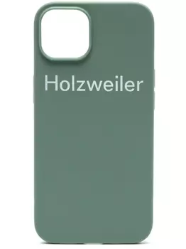 Holzweiler чехол для iPhone 14 с логотипом, зеленый