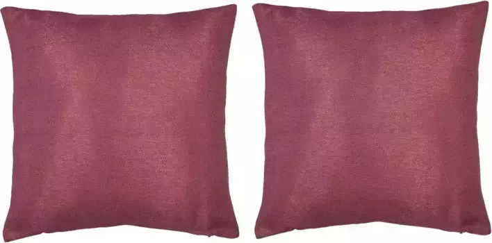 Home Basics декоративная подушка "БОЛЬШОЙ ДЖОН", с наполнителем и молнией 40х40 см, цвет beere + unifarben