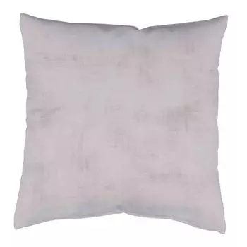 Home Living Ideas Подушка с наполнителем Digi, имитация бархата, однотонная структура, 40 x 40 см, однотонная структура, серо-коричневый HOME WOHNIDEE
