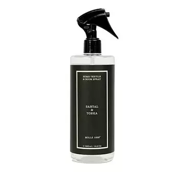 Home Spray Black Santal Tonka Home Textile Room Spray 500 мл Cereria Molla