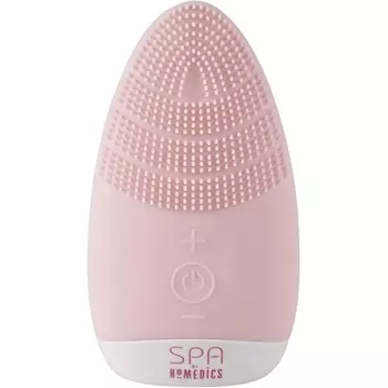 Homedics Красота Силиконовая Вибрирующая Очищающая Щетка Для Лица С Звуковым Вибрационным Массажем И 5 Уровнями Интенсивности - Водонепроницаемая