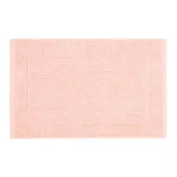 HOMESCAPES Коврик для ванной Imperial 100% хлопок персиковый, розовый