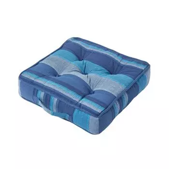 HOMESCAPES подушка для сиденья подушка для стула Марокко синий, темно-синий