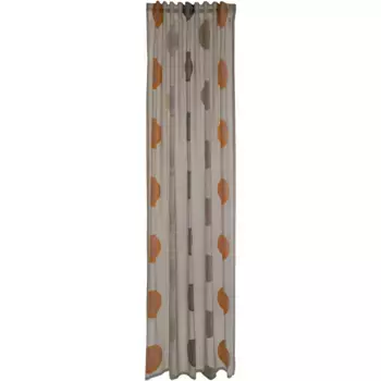 HOMING Гардина «Kaleo», (1 шт.), штора со потайными петлями Kaleo белый/серый 140х245см