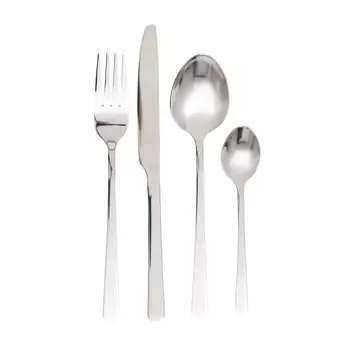 HOMLA Набор столовых приборов B2LUGANO серебро 24 предм