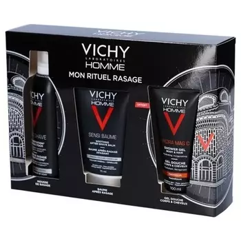 Homme My Shaving Ritual with Three Essential Elements Vichy