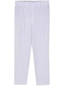 Homme Pliss Issey Miyake брюки MC February со складками, фиолетовый