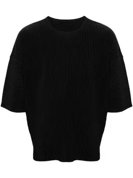 Homme Pliss Issey Miyake футболка MC июля, черный
