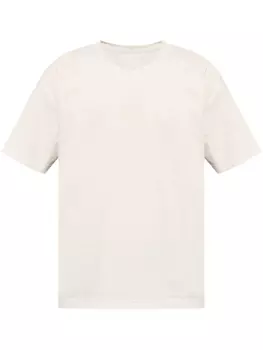 Homme Pliss Issey Miyake футболка с круглым вырезом, нейтральный