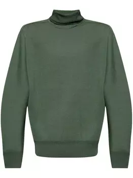 Homme Pliss Issey Miyake Гладкий джемпер, зеленый