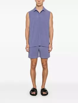 Homme Pliss Issey Miyake mC шорты июля, фиолетовый