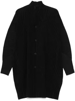 Homme Pliss Issey Miyake пальто MC February, черный
