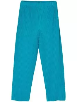 Homme Pliss Issey Miyake плиссированные брюки MC March, синий