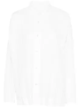 Homme Pliss Issey Miyake рубашка Edge, белый