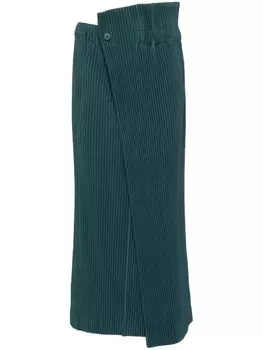 Homme Pliss Issey Miyake юбка Color Palette 1, зеленый