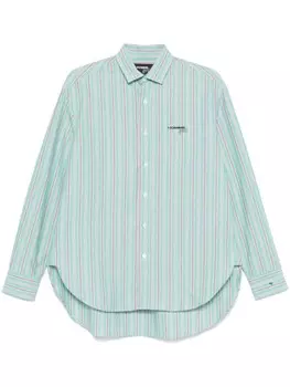 HommeGirls рубашка в полоску, зеленый