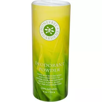 Honeybee Gardens Дезодорант порошок 4 унции (114 г)