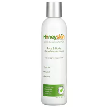 Honeyskin, Микродермабразия для лица и тела, 236 мл (8 жидк. Унций)
