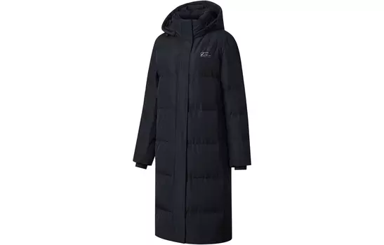 Hongxing Erke ERKE Женский пуховик, Черный